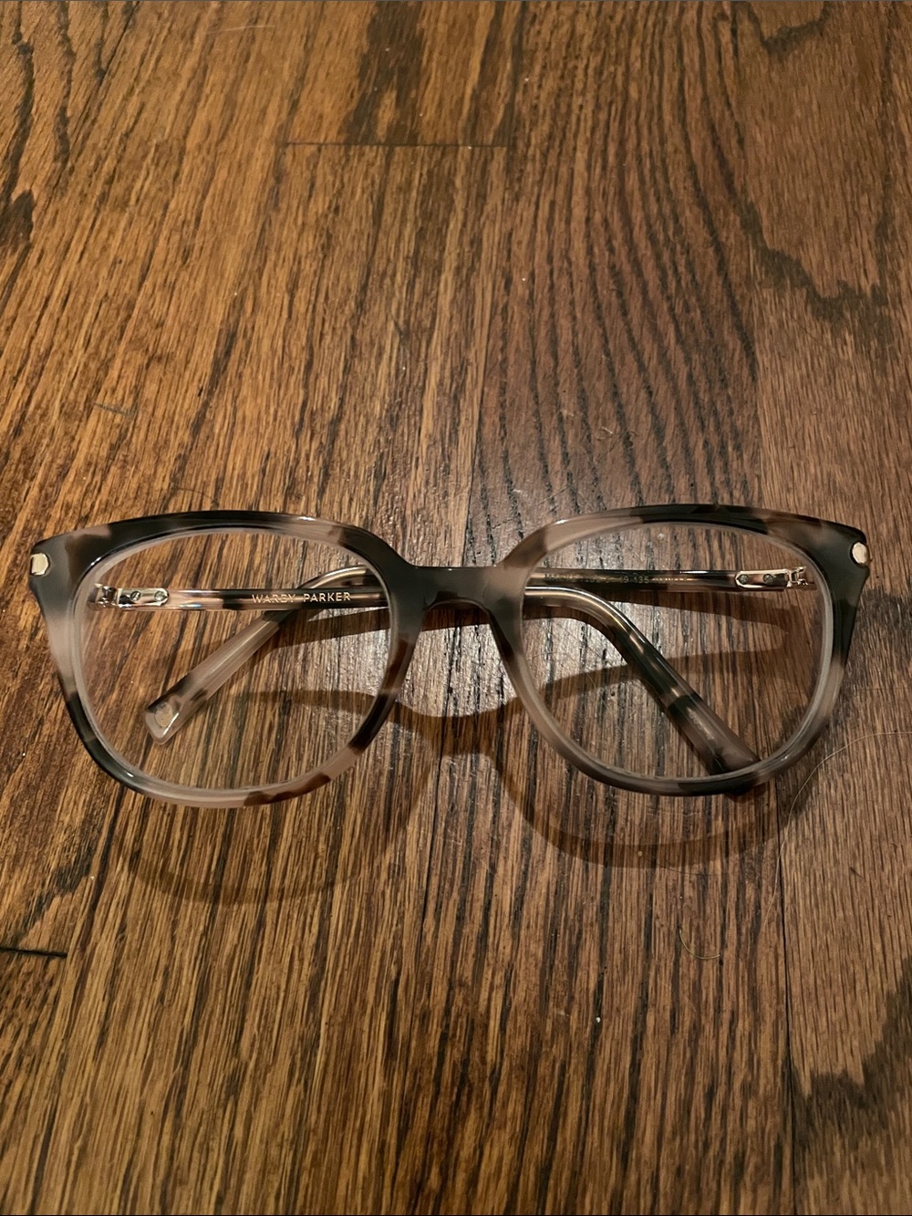 Warby Parker Maeve M Blush Tortoise Eyeglass Frames 51-19-135